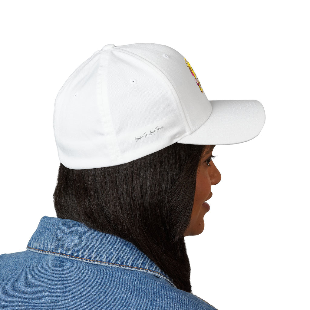 “Where Toes Create Treasures” - Closed-Back Structured Cap (Embroidery)