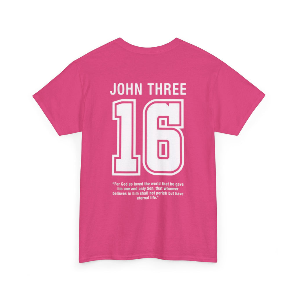 John 3:16 T-Shirt — Christian Faith Verse Tee