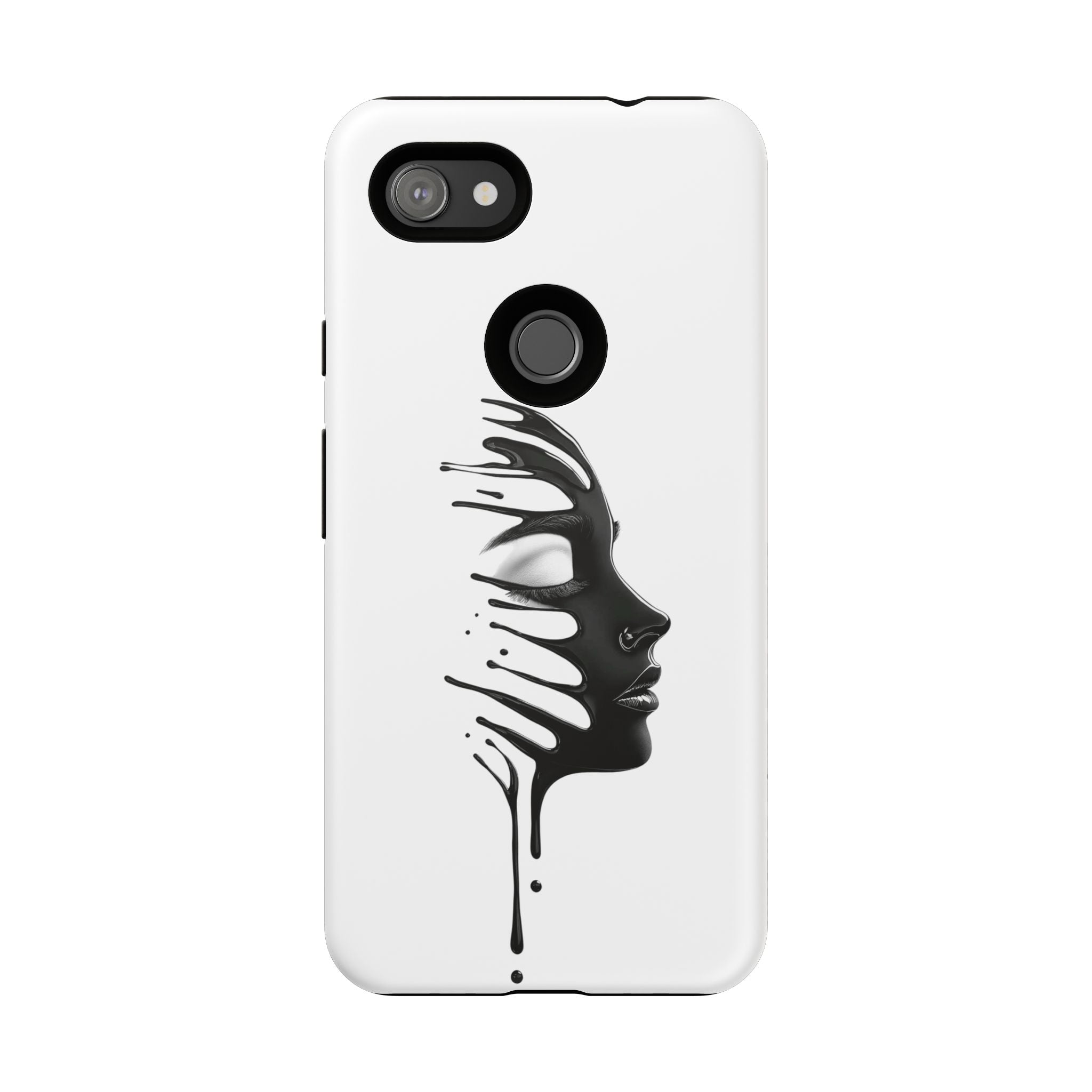 Stylish Phone Case with Artistic Design, Tough Phone Cover, Unique Phone Accessory, Gift for Art Lovers, Trendy Protective Case