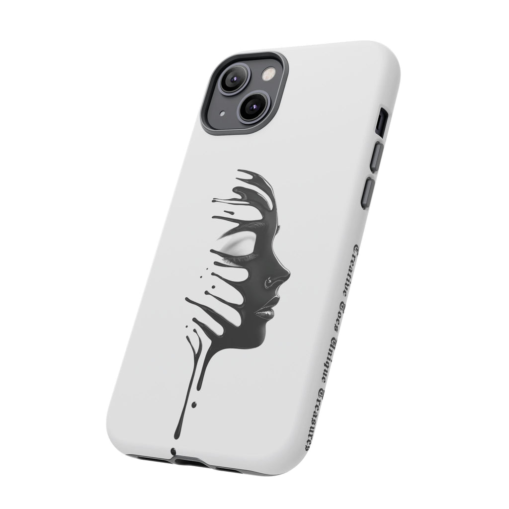Stylish Phone Case with Artistic Design, Tough Phone Cover, Unique Phone Accessory, Gift for Art Lovers, Trendy Protective Case