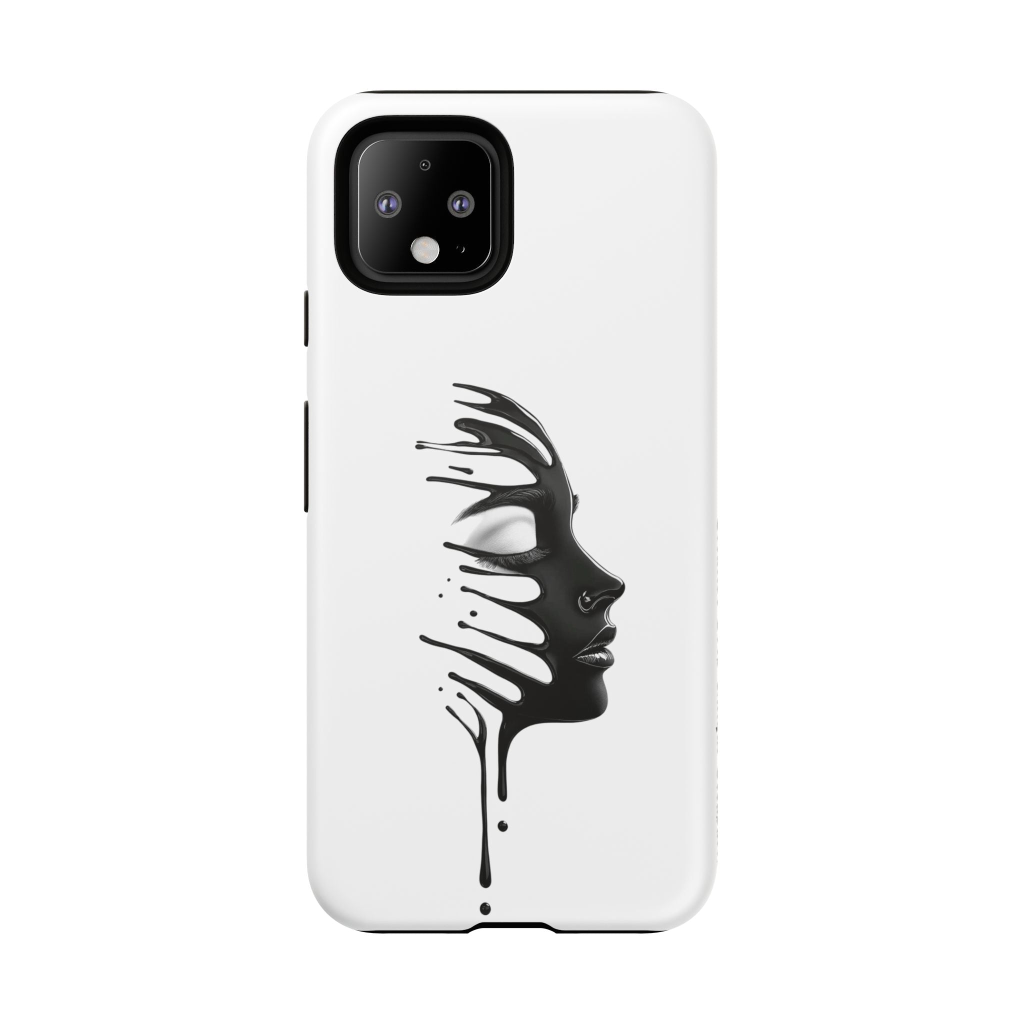 Stylish Phone Case with Artistic Design, Tough Phone Cover, Unique Phone Accessory, Gift for Art Lovers, Trendy Protective Case