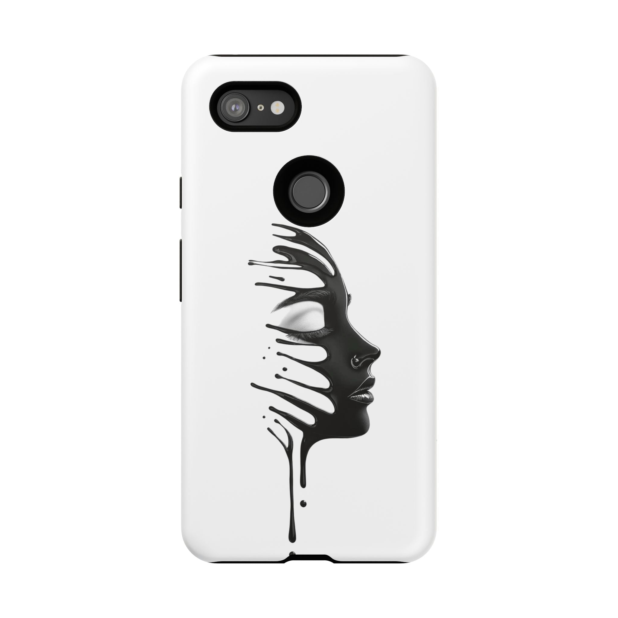 Stylish Phone Case with Artistic Design, Tough Phone Cover, Unique Phone Accessory, Gift for Art Lovers, Trendy Protective Case