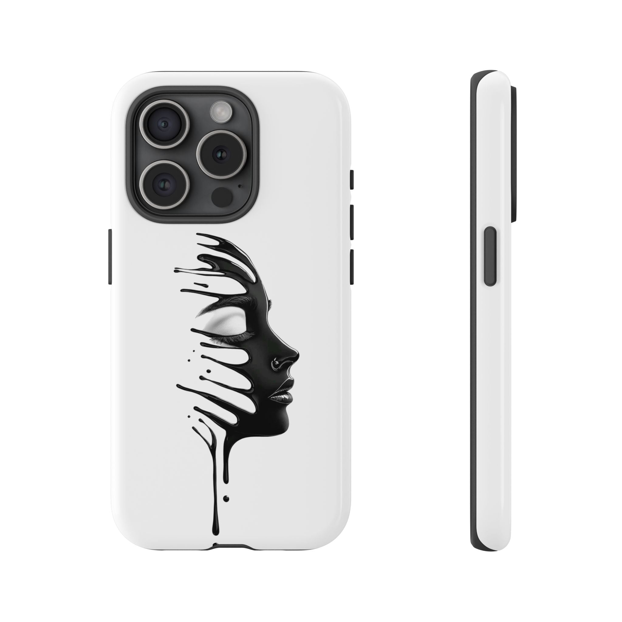 Stylish Phone Case with Artistic Design, Tough Phone Cover, Unique Phone Accessory, Gift for Art Lovers, Trendy Protective Case