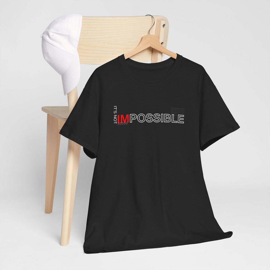 Inspirational Unisex Heavy Cotton Tee - Perfect for Motivation, Gifts, Casual Wear, Everyday Comfort, Fitness Enthusiasts