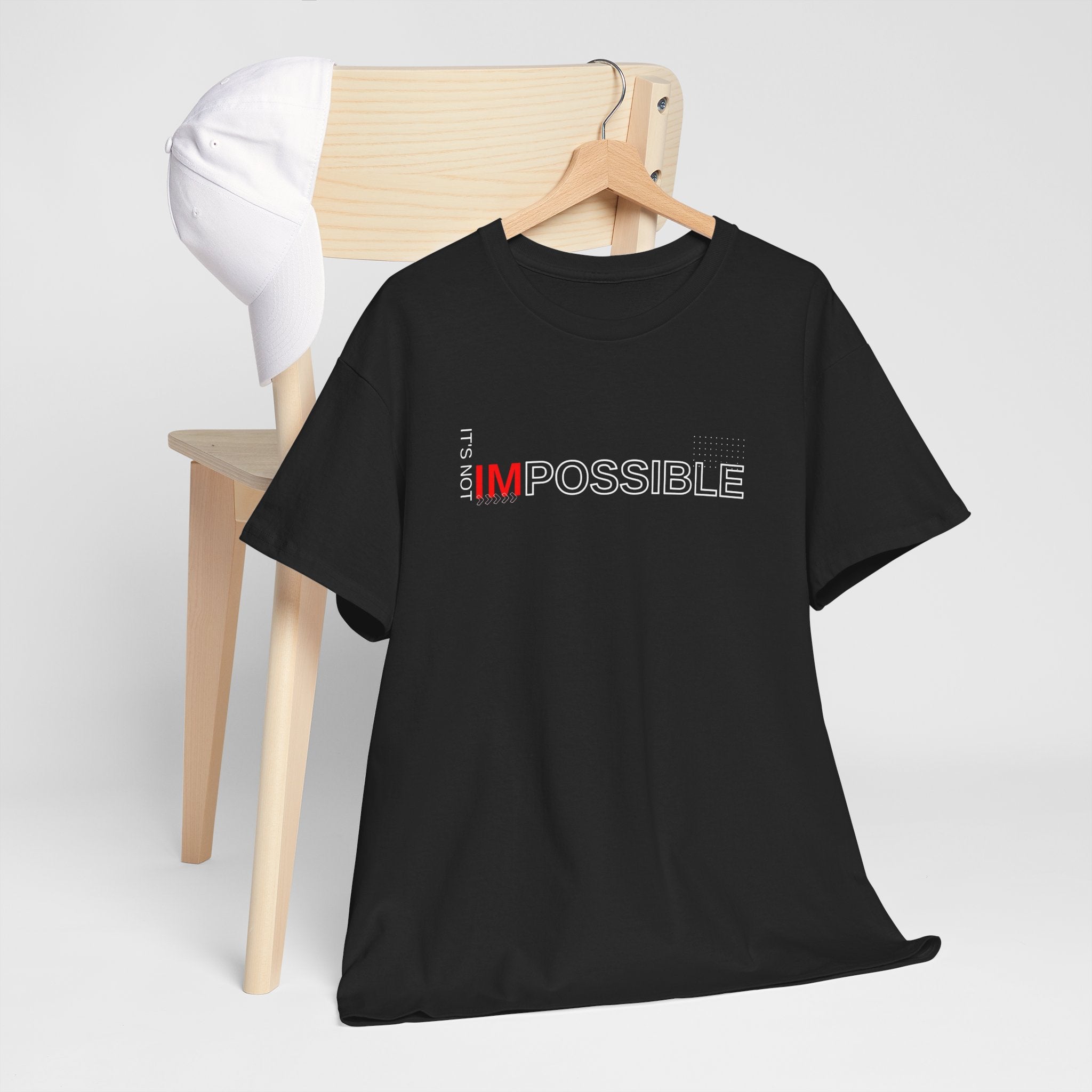 Inspirational Unisex Heavy Cotton Tee - Perfect for Motivation, Gifts, Casual Wear, Everyday Comfort, Fitness Enthusiasts