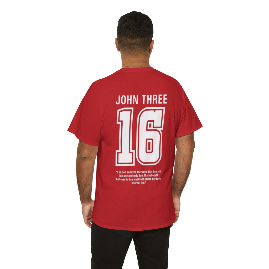 John 3:16 T-Shirt — Christian Faith Verse Tee