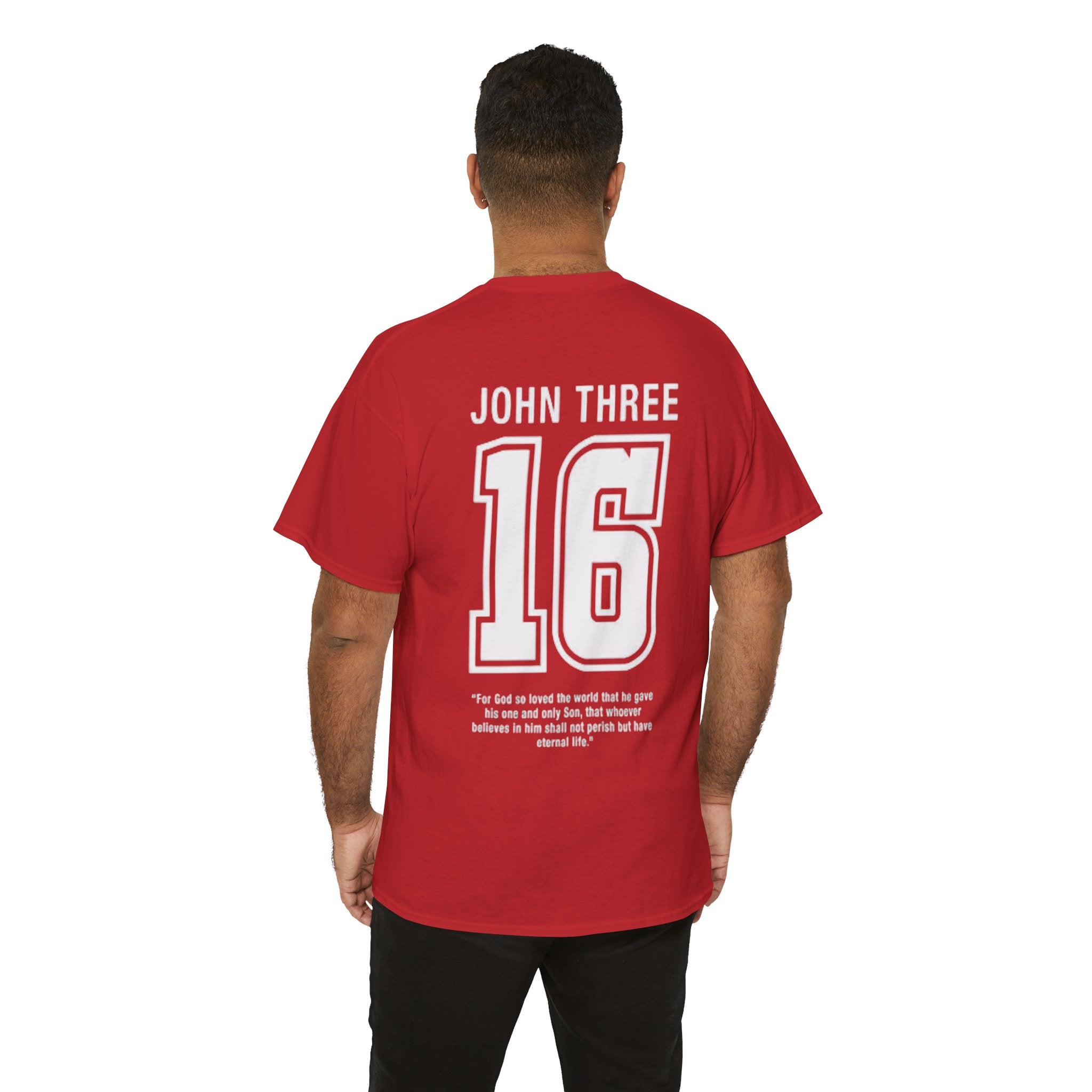 John 3:16 T-Shirt — Christian Faith Verse Tee