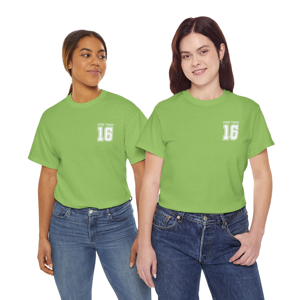 John 3:16 T-Shirt — Christian Faith Verse Tee