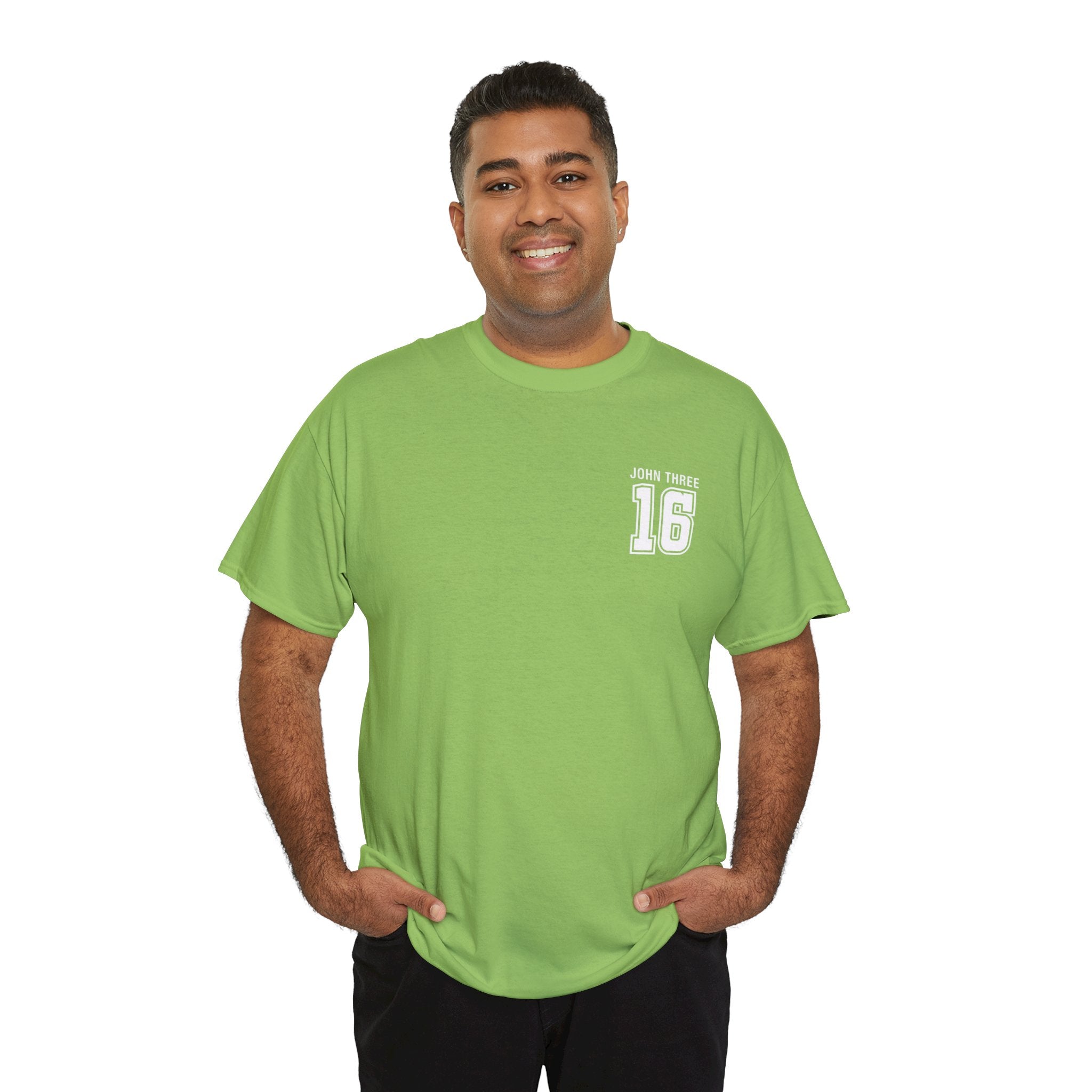 John 3:16 T-Shirt — Christian Faith Verse Tee