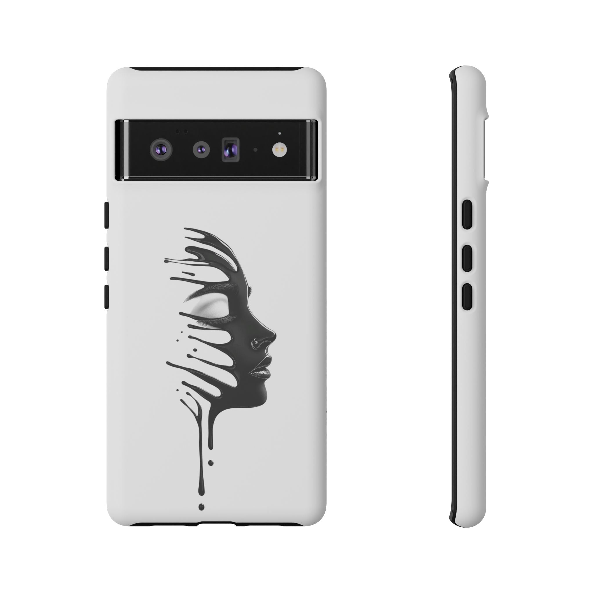 Stylish Phone Case with Artistic Design, Tough Phone Cover, Unique Phone Accessory, Gift for Art Lovers, Trendy Protective Case