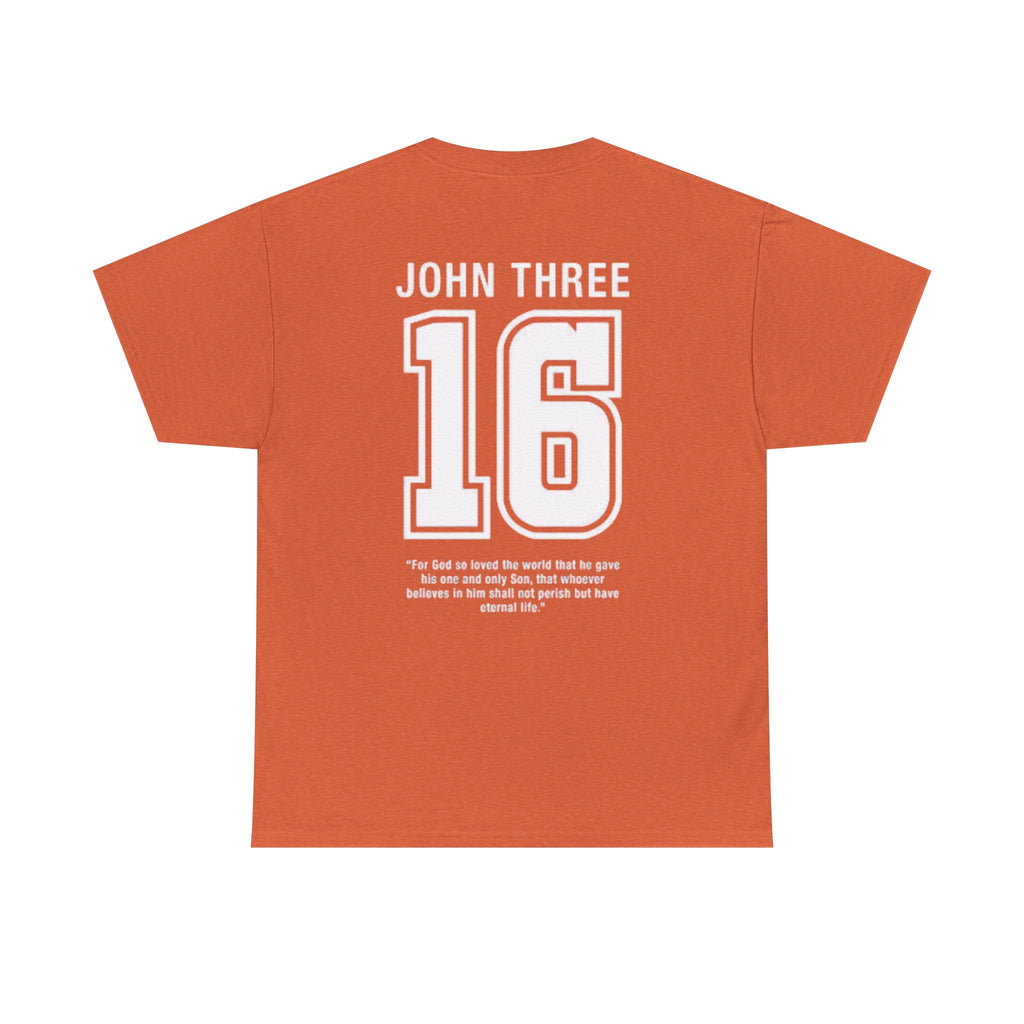 John 3:16 T-Shirt — Christian Faith Verse Tee