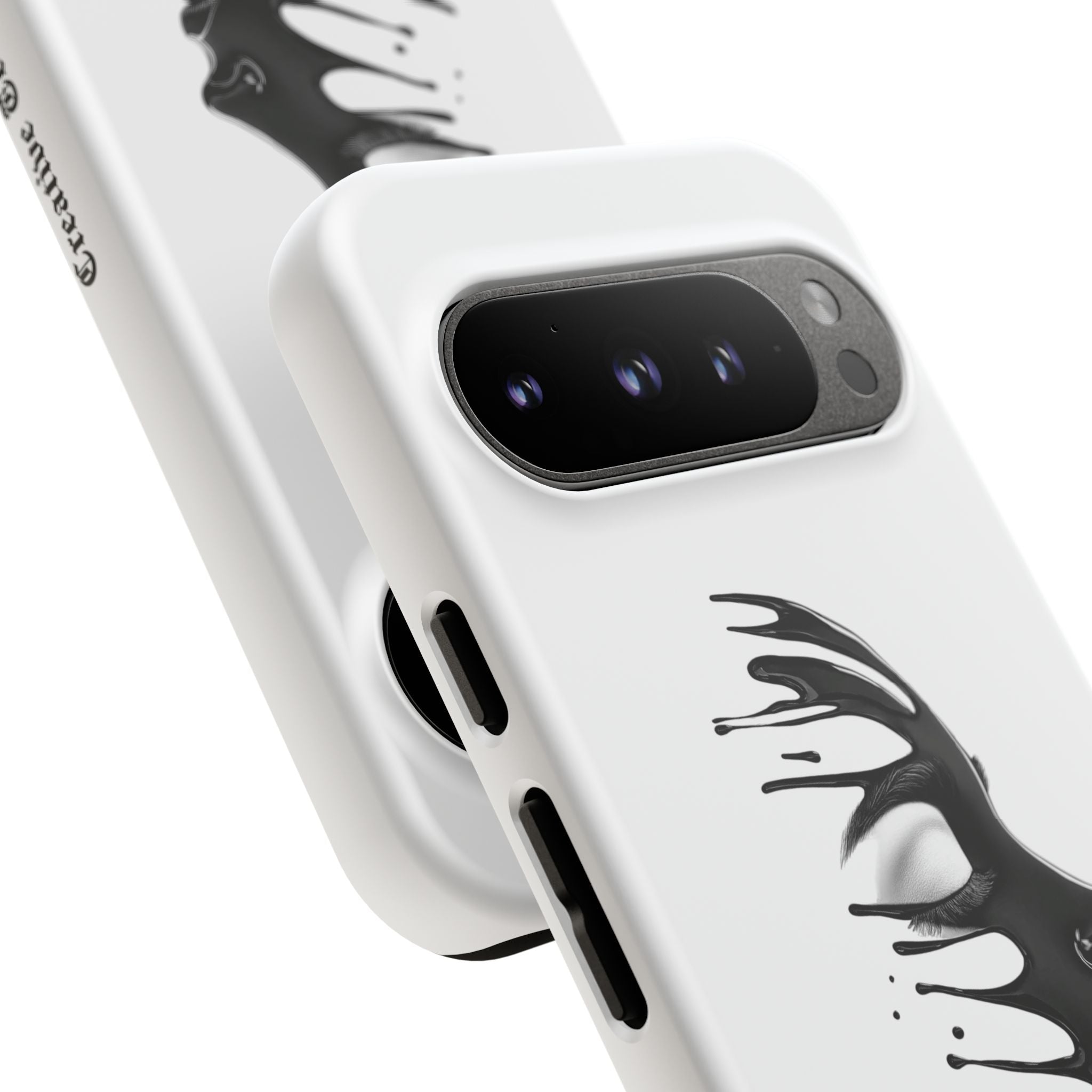 Stylish Phone Case with Artistic Design, Tough Phone Cover, Unique Phone Accessory, Gift for Art Lovers, Trendy Protective Case