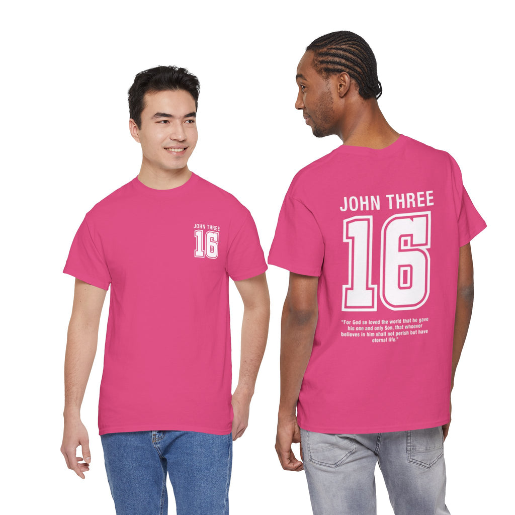 John 3:16 T-Shirt — Christian Faith Verse Tee
